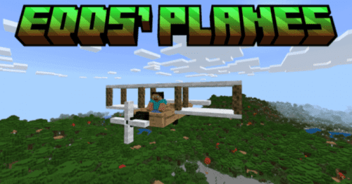 Edds’ Planes Addon (1.21, 1.20) – MCPE/Bedrock Script Thumbnail