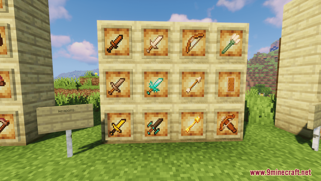 Enhanced Swords Resource Pack (1.20.4, 1.19.4) - Texture Pack 2