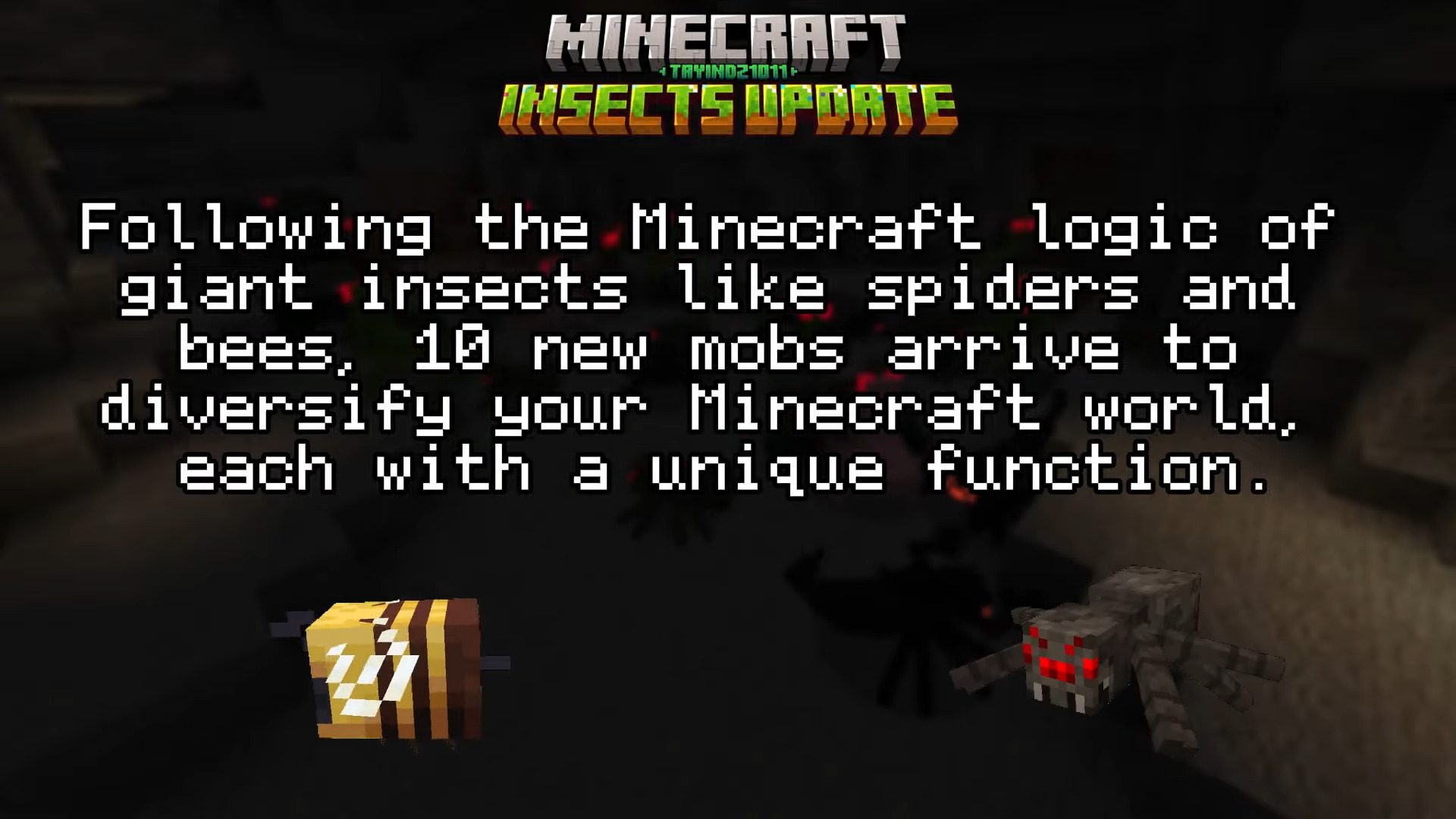 Entity Insects Addon (1.20) - MCPE/Bedrock Mod 2