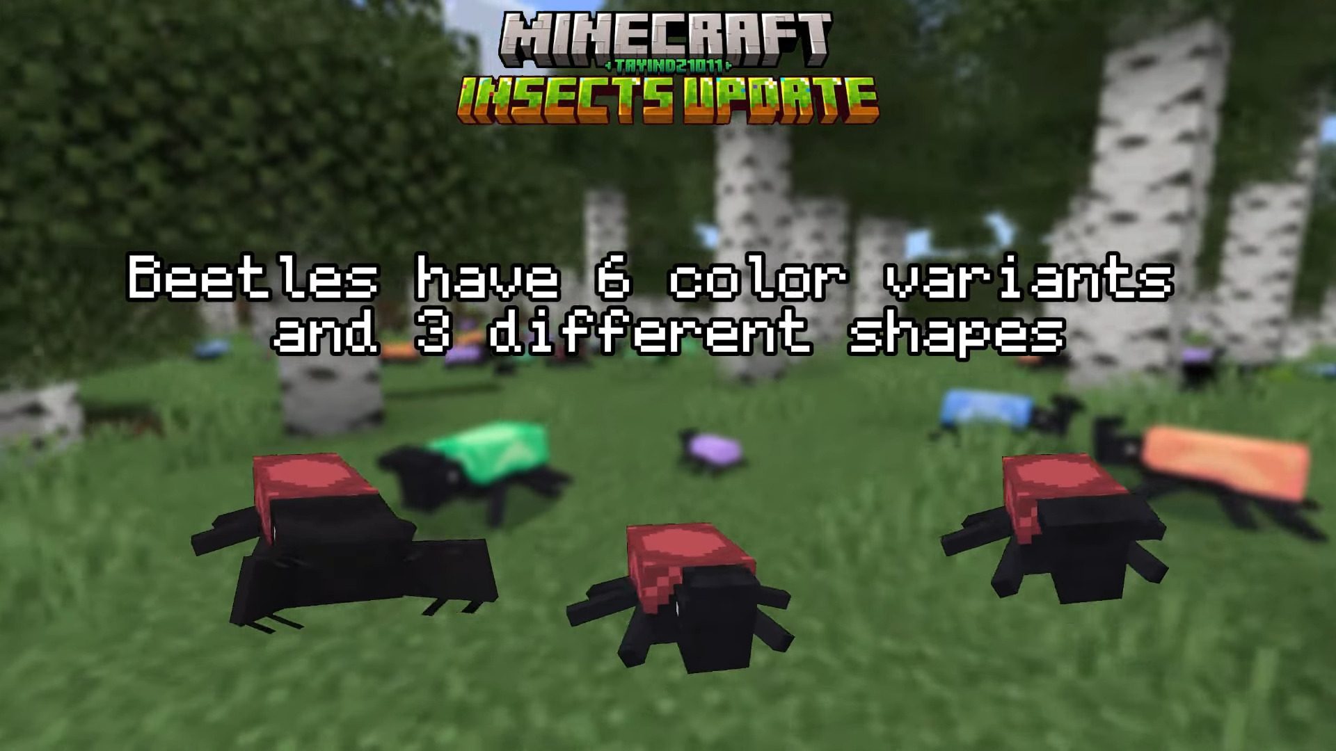 Entity Insects Addon (1.20) - MCPE/Bedrock Mod 14