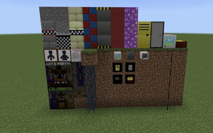 FNAF Texture Pack (1.20, 1.19) - MCPE/Bedrock 2