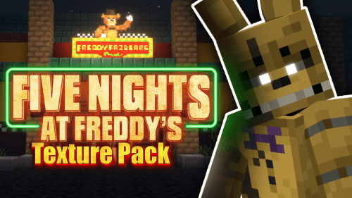 FNAF Texture Pack (1.20, 1.19) – MCPE/Bedrock Thumbnail