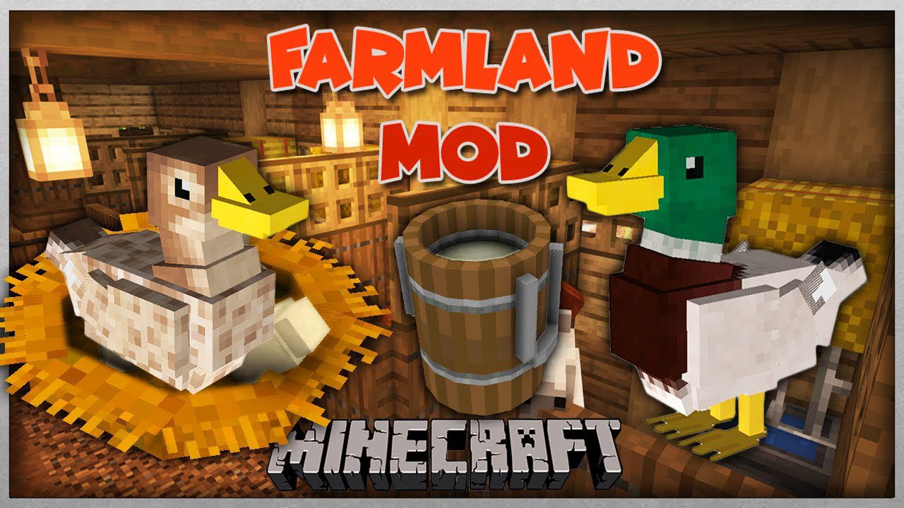 Farmland Mod (1.14.4) - Some Species of Farm Animals 1