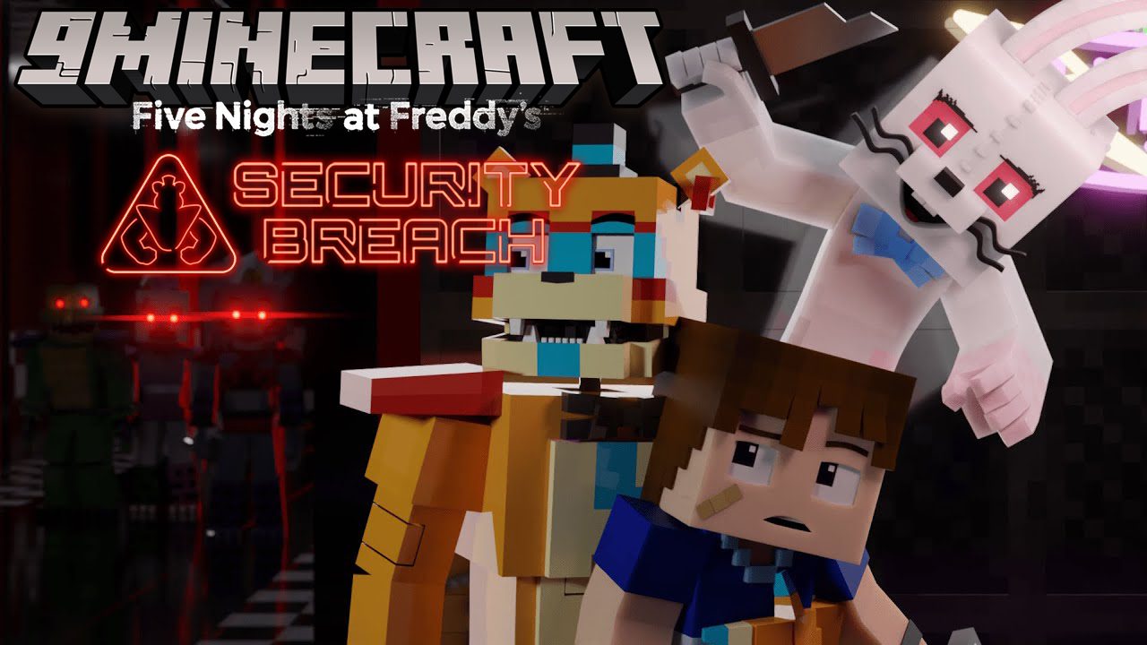 Five Nights at Freddy's Security Breach Rebuilt Mod (1.19.2) 1