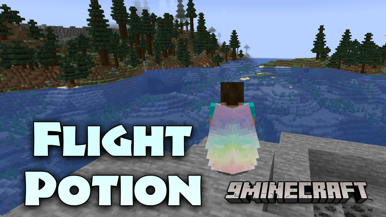 Flight Potion Mod (1.21, 1.20.1) - Soar To New Heights, A Flight Adventure In Minecraft 1