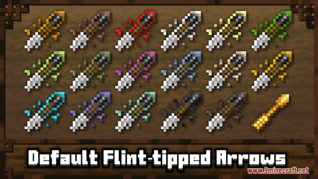 Flint-tipped Arrows Resource Pack (1.20.6, 1.20.1) - Texture Pack 16