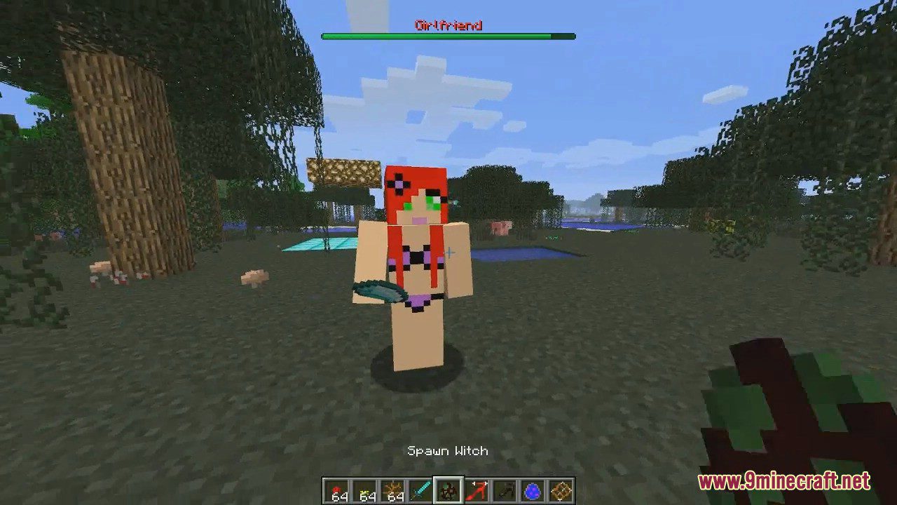 Girlfriends Mod (1.12.2, 1.7.10) - Girl Fights, Bikinis, Dancing 4