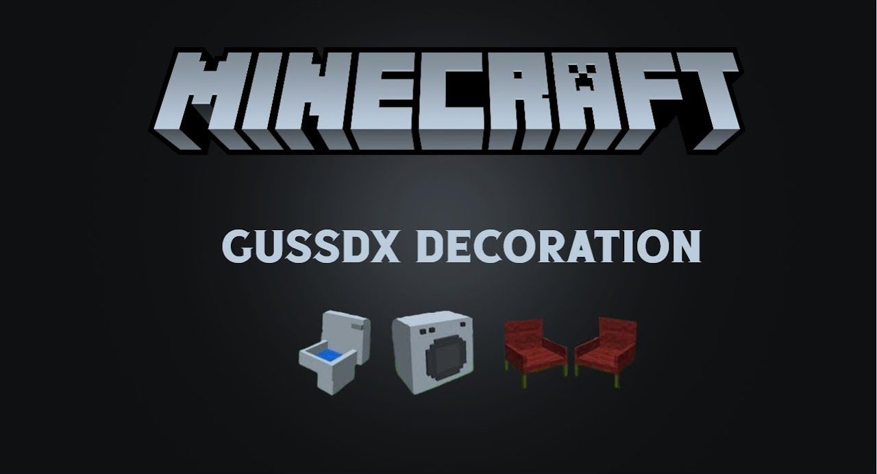 Gussdx Decoration Mod (1.20.1, 1.19.4) - Several New Blocks to Decor 1