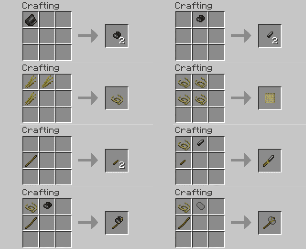 HardRock Tools & Materials Mod (1.20.1, 1.19.2) - Plant Fibers & Basic Tools 2