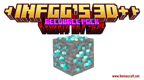 InFGG’s 3D+ Resource Pack (1.20.4, 1.19.4) – Texture Pack Thumbnail