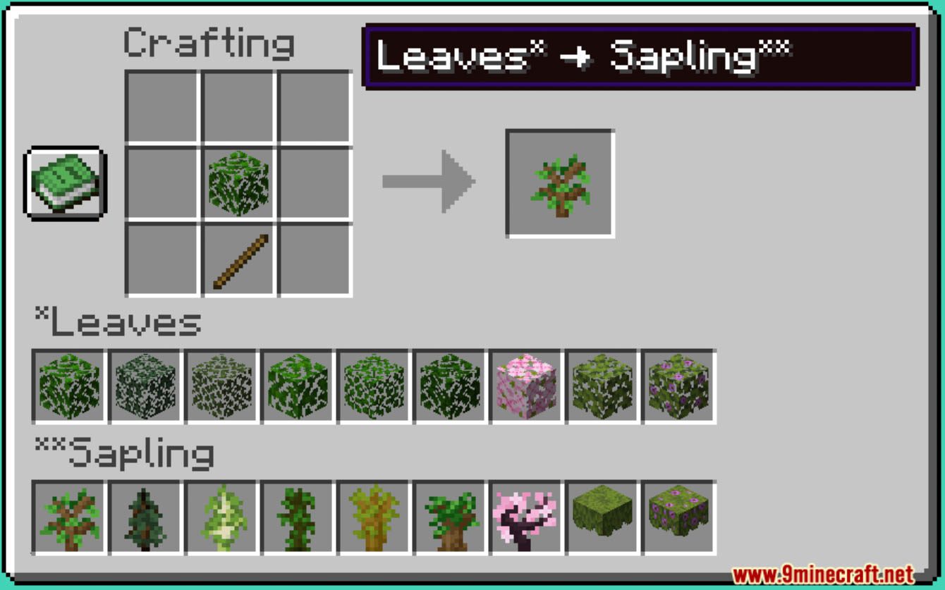 Leaves and Twiggs Data Pack (1.20.4, 1.19.4) - Nature's Flourish! 7