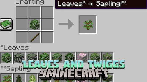 Leaves and Twiggs Data Pack (1.20.4, 1.19.4) – Nature’s Flourish! Thumbnail