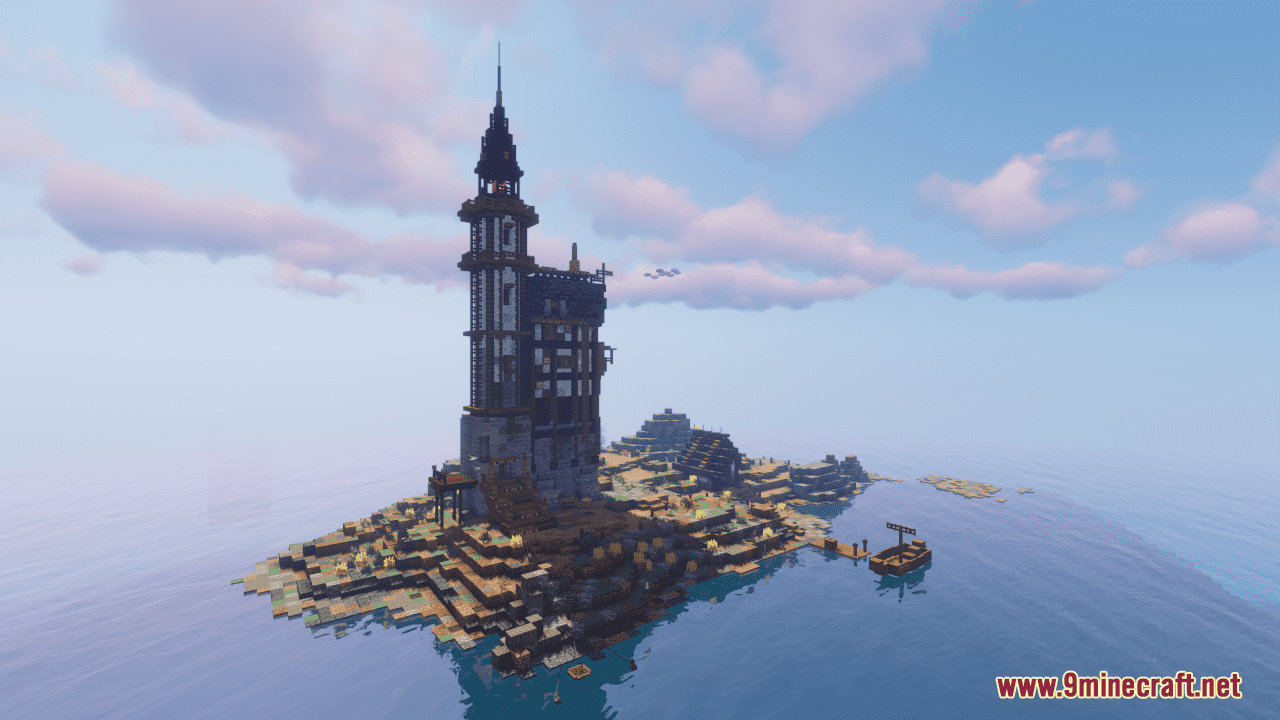 Lighthouse of Trinea Map (1.21.1, 1.20.1) - A Solitary Beacon 2