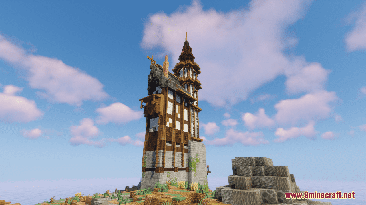 Lighthouse of Trinea Map (1.21.1, 1.20.1) - A Solitary Beacon 6