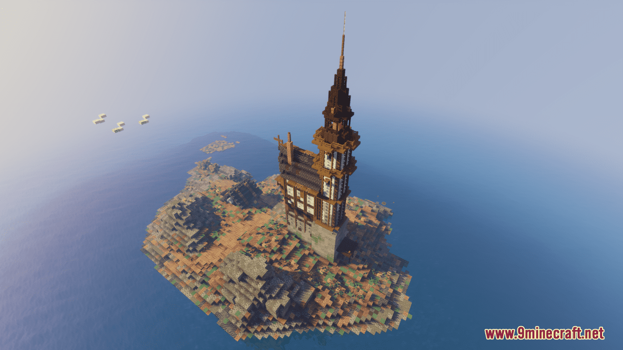 Lighthouse of Trinea Map (1.21.1, 1.20.1) - A Solitary Beacon 9