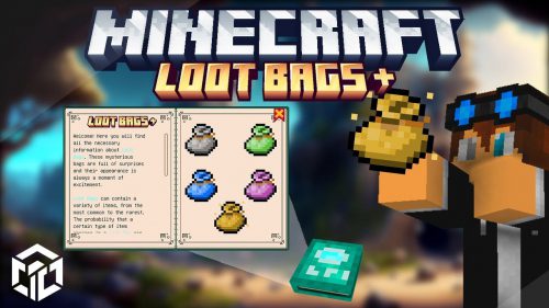 Loot Bag + Addon (1.20) – MCPE/Bedrock Mod Thumbnail