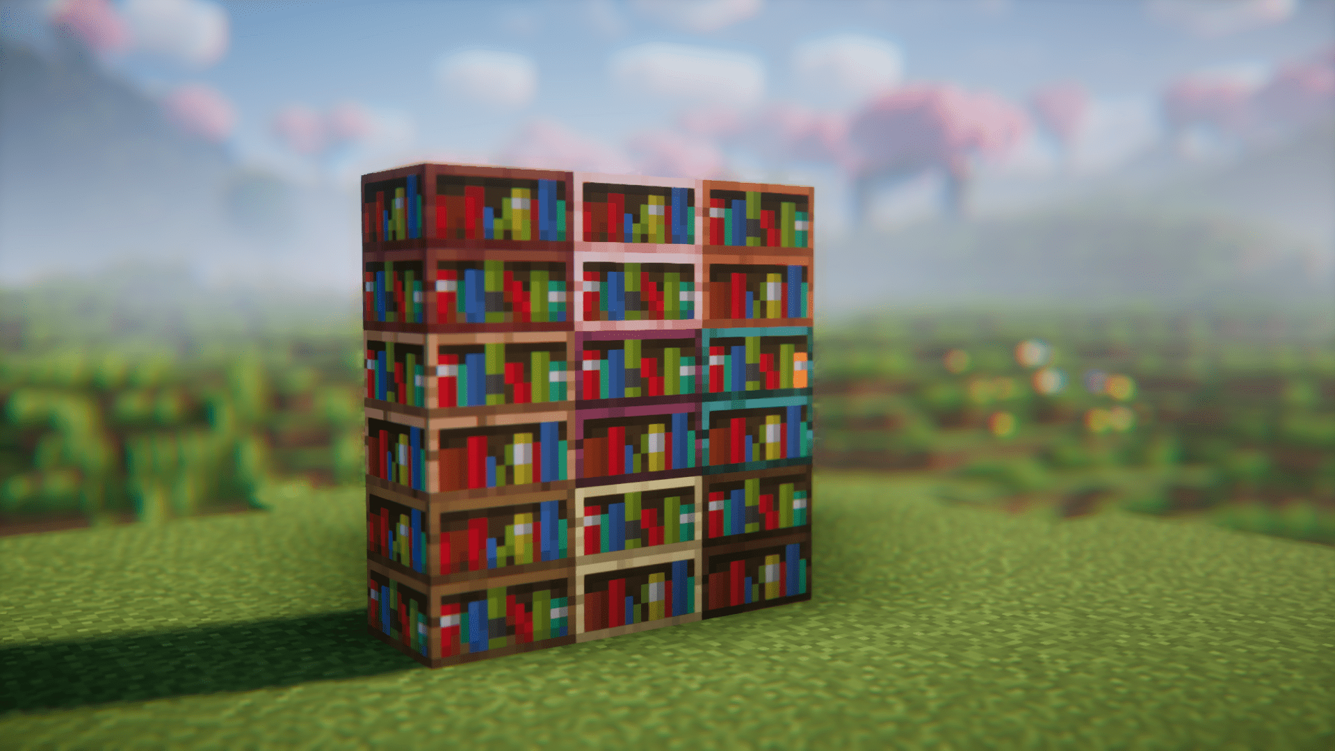 MATT's Bookshelves Expanded Mod (1.20.1, 1.17.1)- More Bookshelf Variants 3