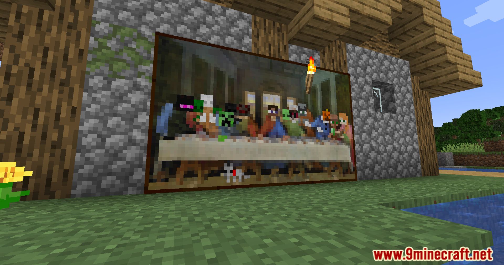 MC Style Paintings Mod (1.20.4, 1.19.4) - Embrace Artistic Expression, Decorate Your Minecraft World 5