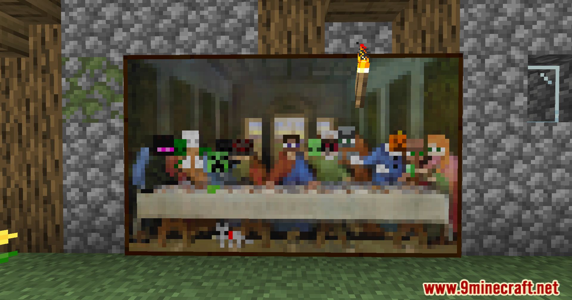 MC Style Paintings Mod (1.20.4, 1.19.4) - Embrace Artistic Expression, Decorate Your Minecraft World 6