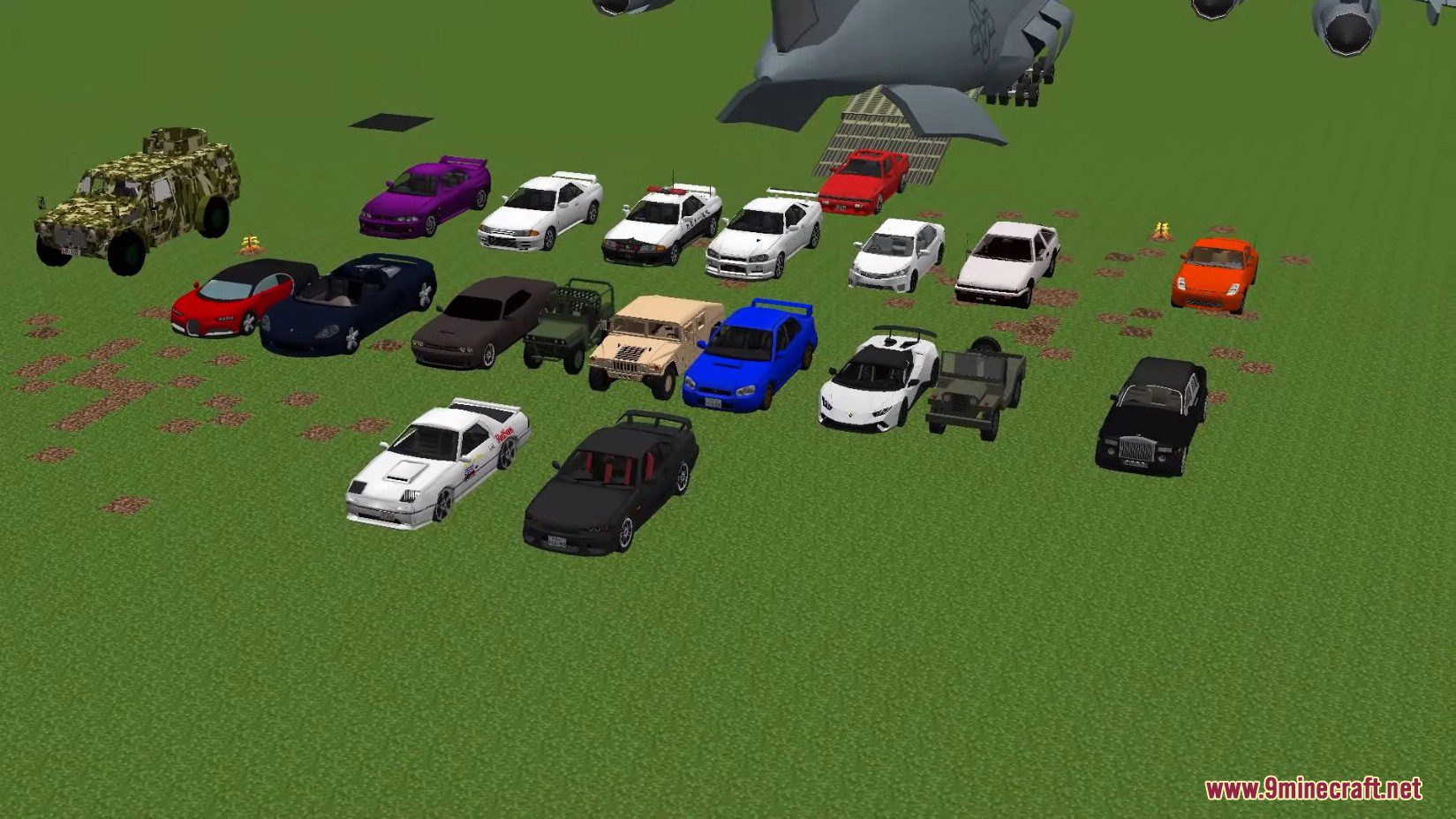 Mcheli Overdrive Mod (1.7.10) - Largest Cars and Planes Mod 2