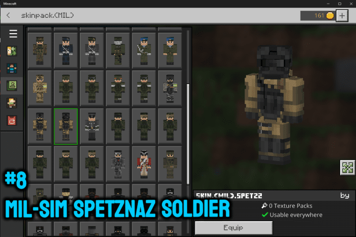 Military Skin Pack (1.20, 1.19) - MCPE/Bedrock 11