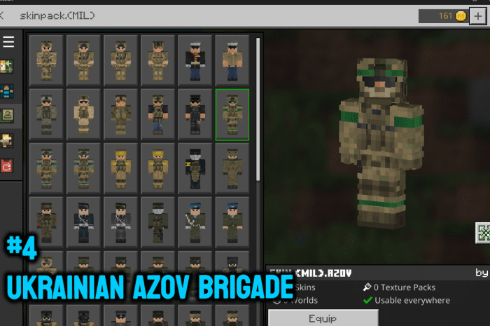 Military Skin Pack (1.20, 1.19) - MCPE/Bedrock 7