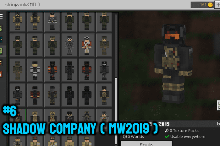 Military Skin Pack (1.20, 1.19) - MCPE/Bedrock 9