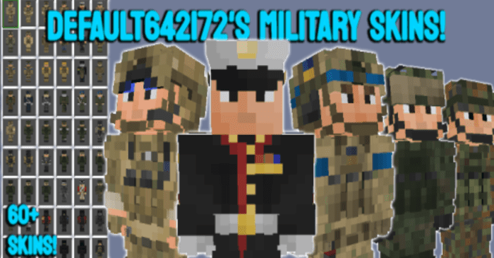 Military Skin Pack (1.20, 1.19) - MCPE/Bedrock 1