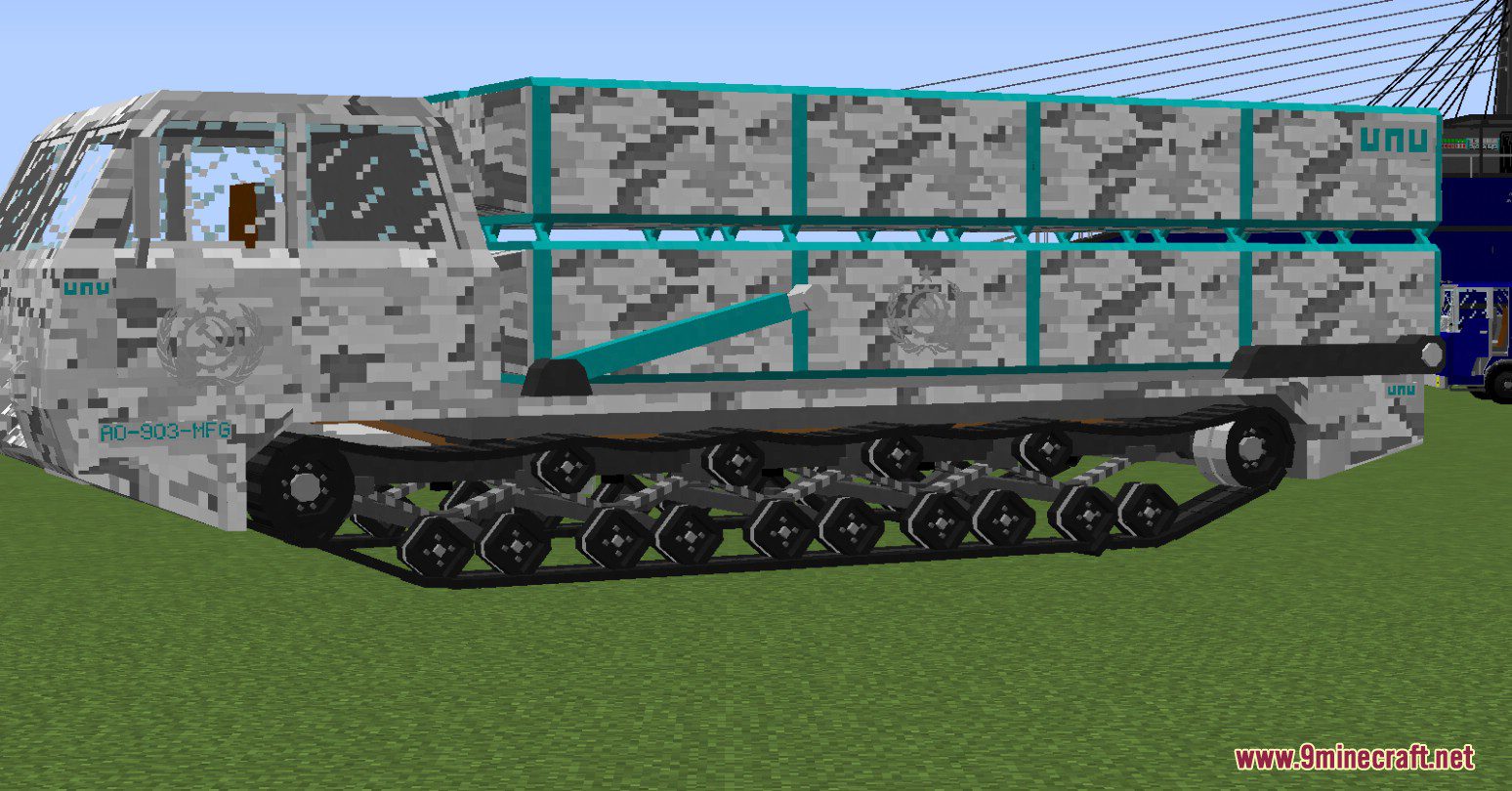 Military Vehicles Mod (1.12.2) - Jeep, Truck, Trains, Tank 4