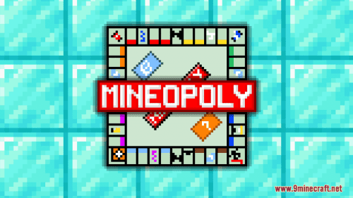 MINEOPOLY Map (1.21.1, 1.20.1) – Monopoly in Minecraft Thumbnail