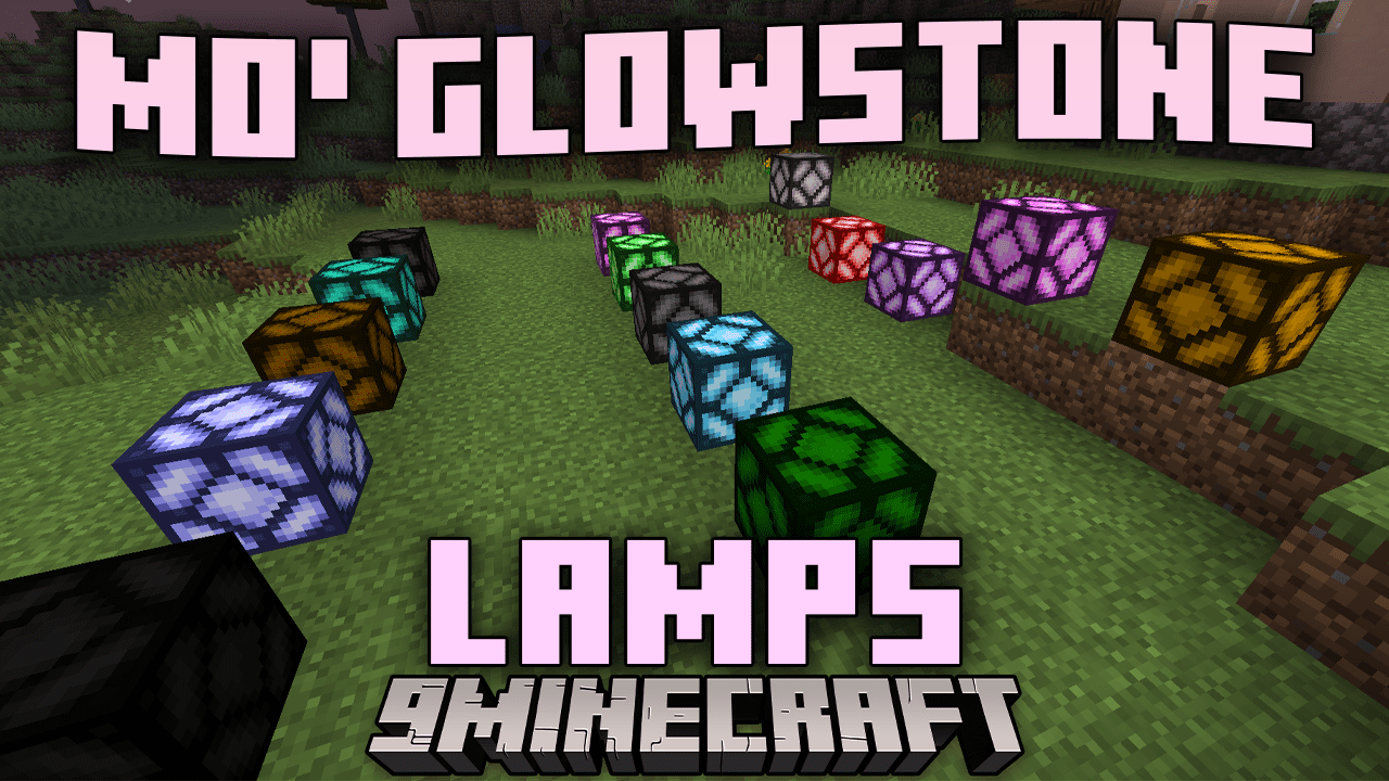 Mo' Glowstone Lamps Mod (1.20.4, 1.19.4) - Brighten Your Minecraft Experience 1