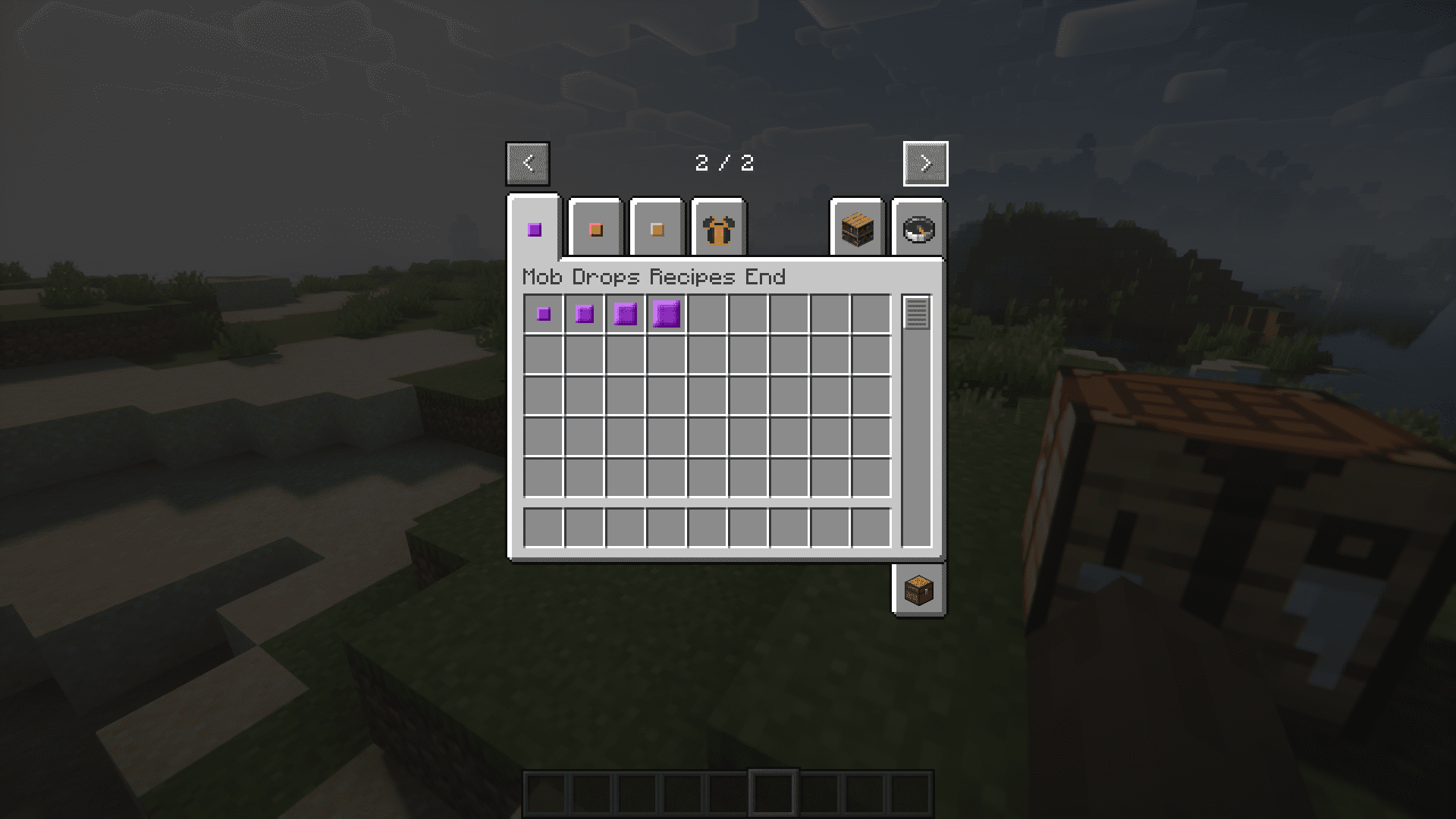 Mob Drops Recipes [End] Mod (1.20.4, 1.20.1) - Craft Mob Drops 4