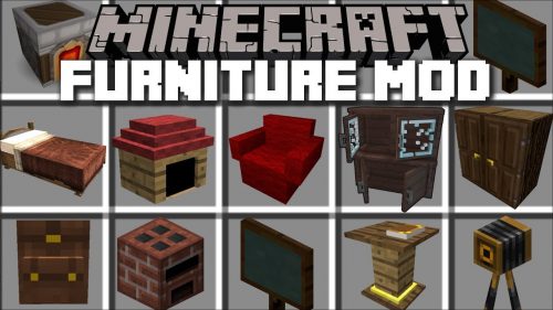 MrCrayfish’s Furniture Mod (1.20.1, 1.19.4) – Best Furniture Mod Thumbnail