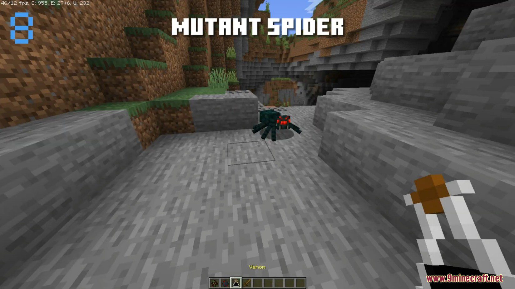 Mutant Spider Mod (1.19.2, 1.18.2) - Mutant Version of The Spider 6