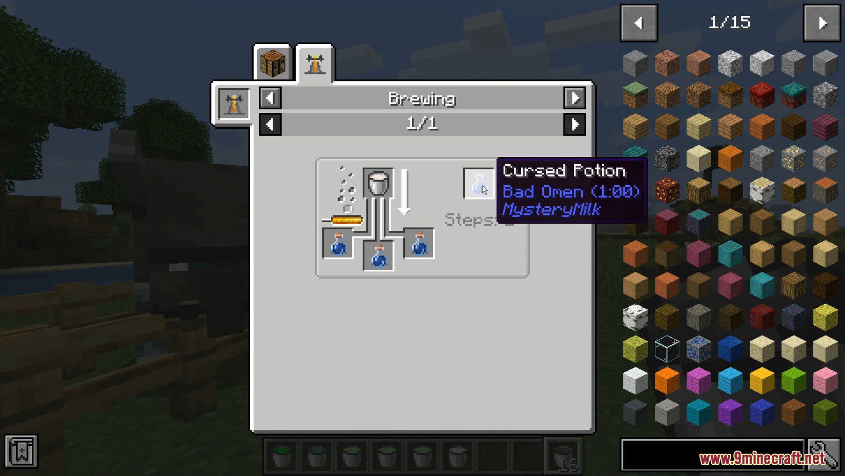 Mystery Milk Mod (1.16.5) - You Can Milk Any Mob 12