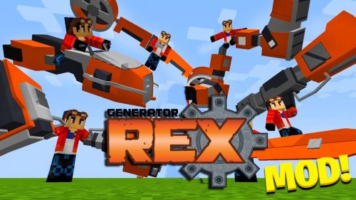 Nanite Revolution Addon (1.20) – MCPE/Bedrock Generator Rex Mod Thumbnail