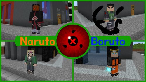 Naruto and Boruto Heropack Mod (1.7.10) – Genin, Chunin, Jonin Thumbnail