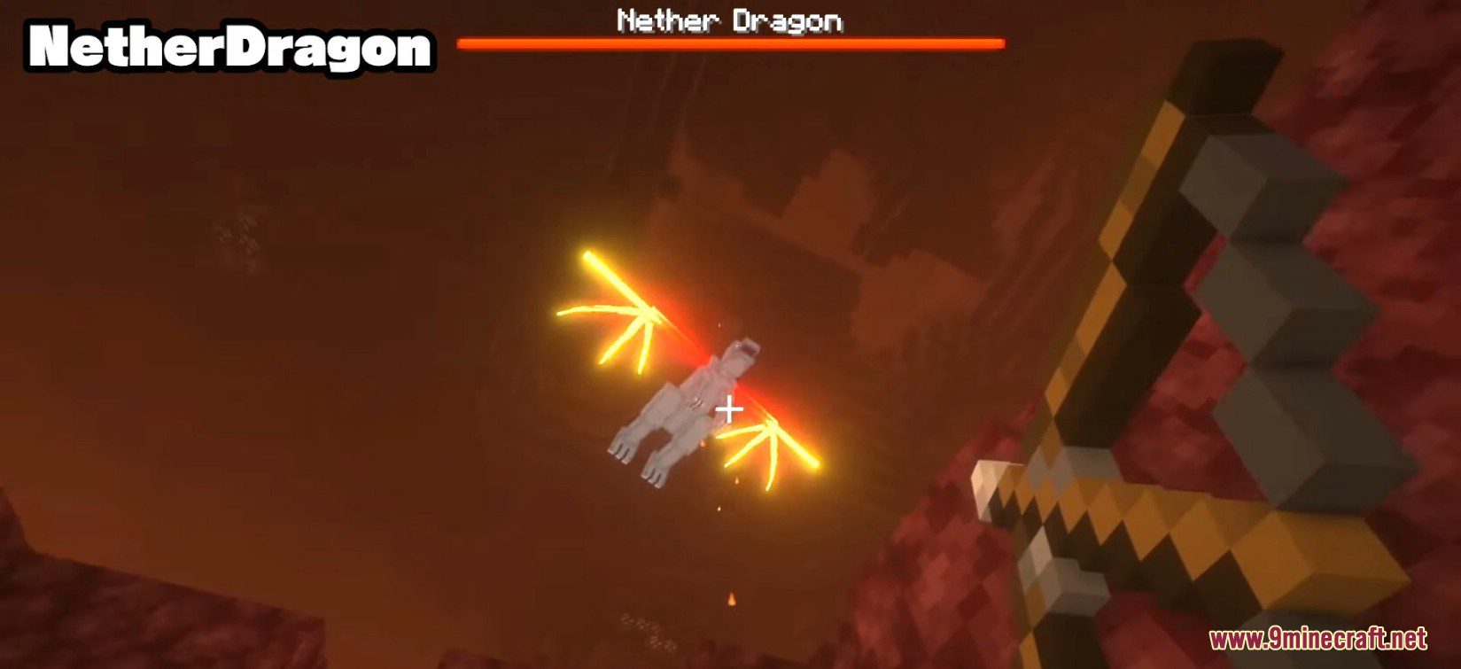 Nether Dragon Mod (1.19.2, 1.18.2) - Challenging Dragon Creature 9