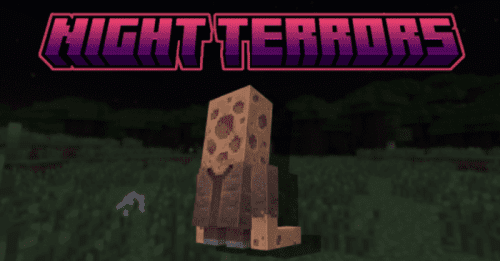 Night Terrors Addon (1.20) – MCPE/Bedrock Mod Thumbnail