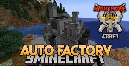 Nightmare Craft Auto Factory Mod (1.18.2) – Spawners and Redsone Machines Thumbnail