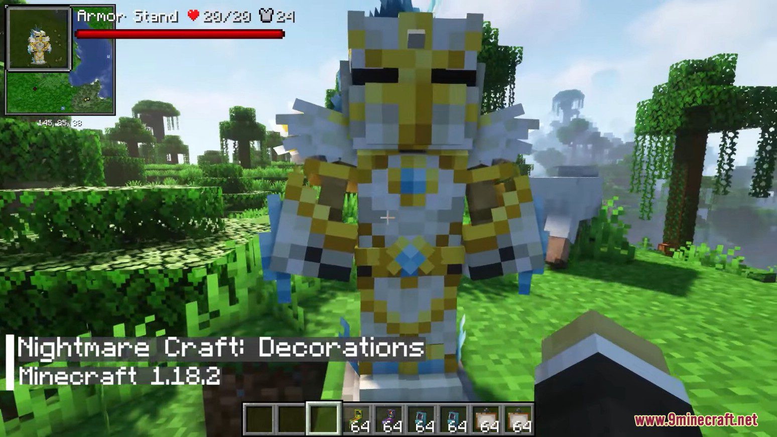 Nightmare Craft Decorations Mod (1.18.2) - Sparkly Blocks, Splatters, Arcades 2