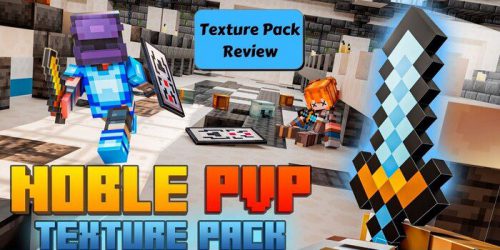 Noble PvP Texture Pack (1.20) – MCPE/Bedrock Thumbnail