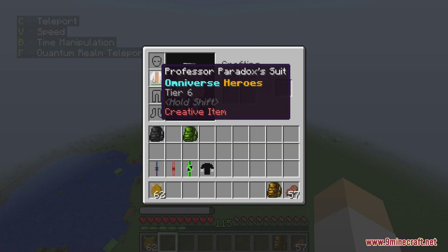 Omniverse Heropack Mod (1.7.10) - Action Heroes 4