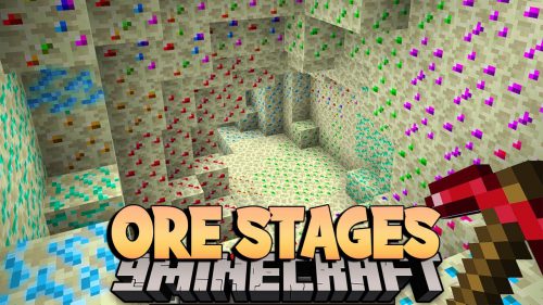 Ore Stages Mod (1.12.2) – Ores to be Put into Game Stages Thumbnail