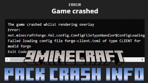 Pack Crash Info Mod (1.12.2) – Modpack Crash Log Information Thumbnail