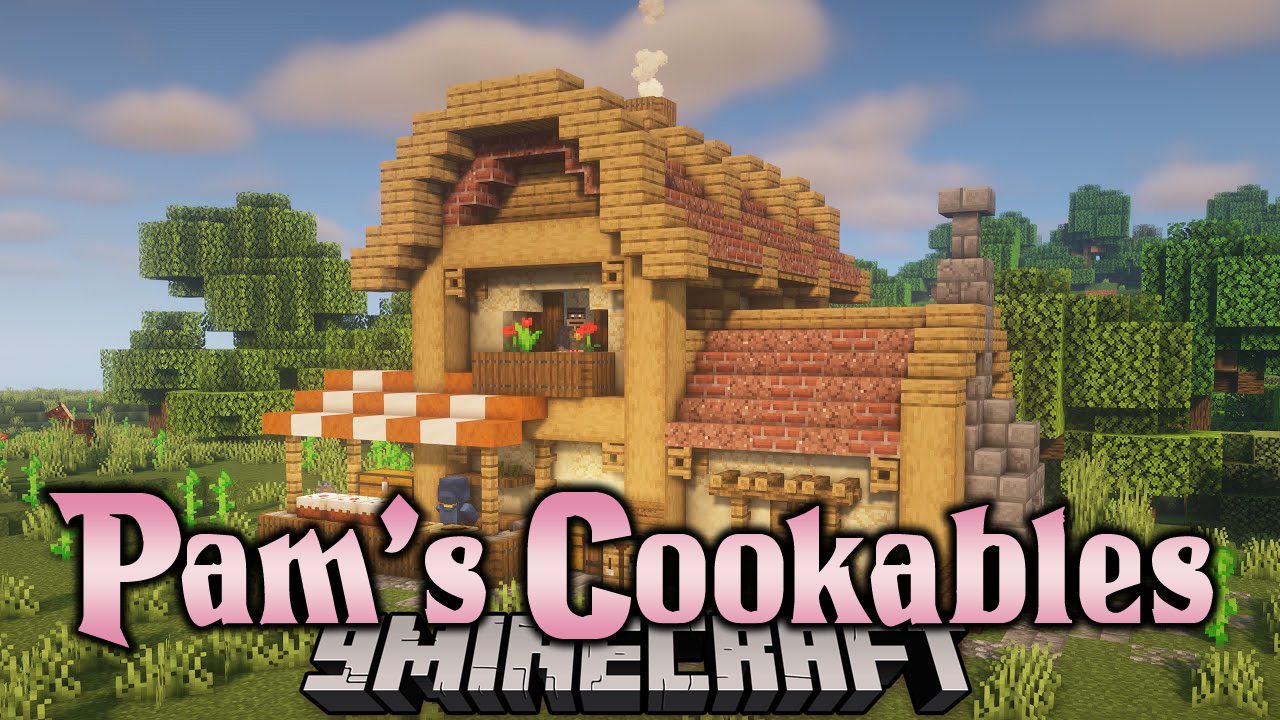 Pam's Cookables Mod (1.12.2) - Let's You Bake Your Bread 1