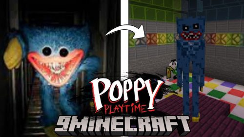 Poppy Playtime Rebuilt Mod (1.19.2) – Try to Survive The Vengeful Toys Thumbnail