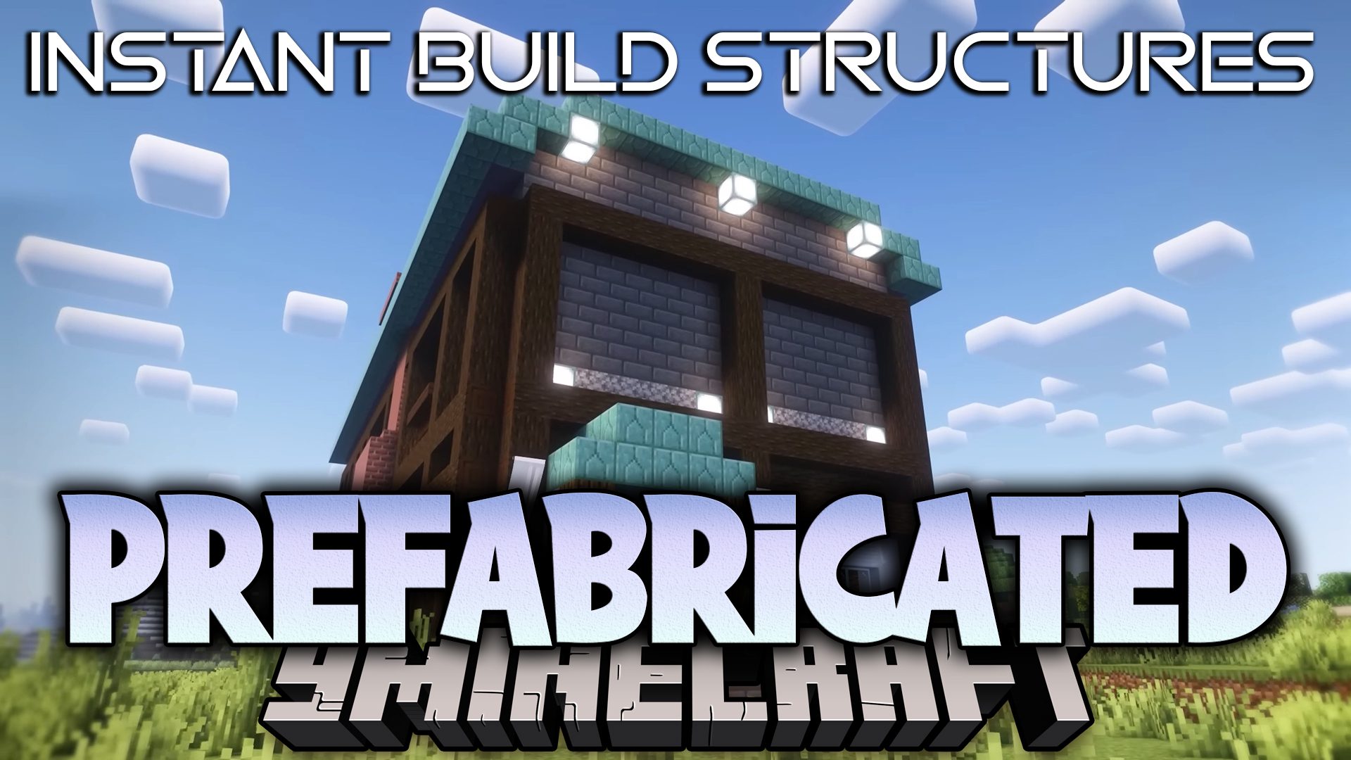 Prefabricated Mod (1.20.1) - Instant Build Structures 1