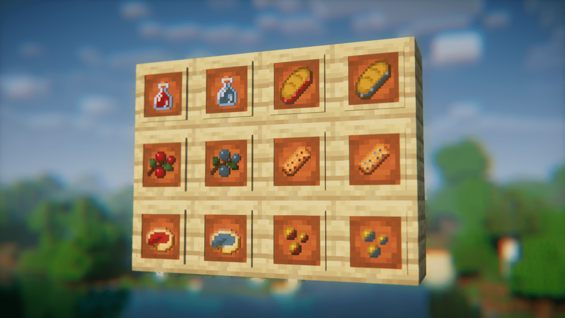 Pure Berries Mod (1.20.1, 1.19.4) - Adds Blueberries & More Consumables 3