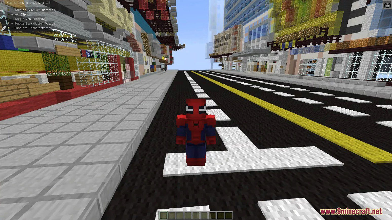 Random Spiderman Heropack Mod (1.7.10) – Web Of Shadows 11